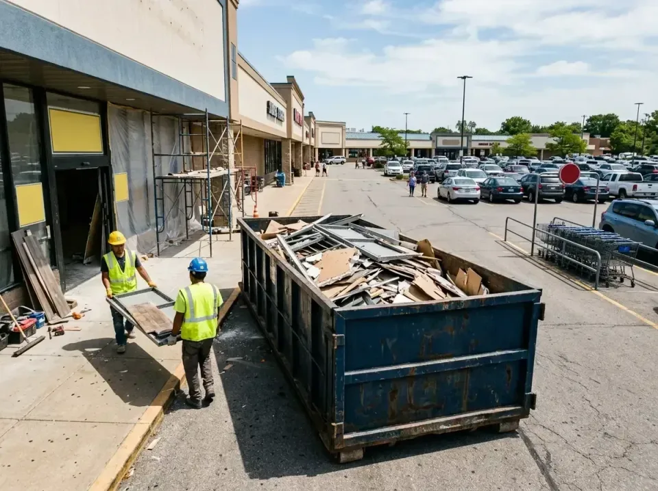retail-store-renovation-debris-003 — frequently asked questions, Roll-off Dumpster Rentals in Cape Girardeau, MO
